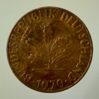 GERMANIA 1 Pfennig 1970 J Small J QBB  - 1 Pfennig