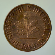 GERMANIA 1 Pfennig 1950 G SPL  - 1 Pfennig