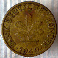 GERMANIA 5 Pfennig 1949 J QBB  - 5 Pfennig
