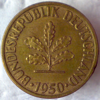 GERMANIA 10 Pfennig 1950 F BB++  - 10 Pfennig