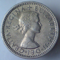 GRAN BRETAGNA 6 Pence 1962 BB+  - H. 6 Pence