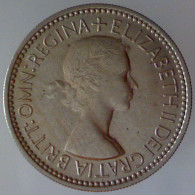 GRAN BRETAGNA 1 Shilling Scottish Shield 1953 QFDC  - I. 1 Shilling