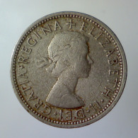 GRAN BRETAGNA 2 Shillings 1966 BB  - J. 1 Florin / 2 Schillings