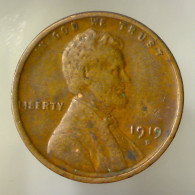 STATI UNITI D'AMERICA 1 Cent Lincoln 1919 D MB  - 1959-…: Lincoln, Memorial Reverse