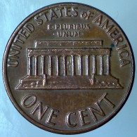STATI UNITI D'AMERICA 1 Cent Lincoln 1969 D QSPL  - 1959-…: Lincoln, Memorial Reverse
