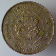 SINGAPORE 10 Cents 1986 QBB - Singapore