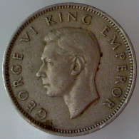 NUOVA ZELANDA 1 Shilling 1947 BB+  - Nieuw-Zeeland