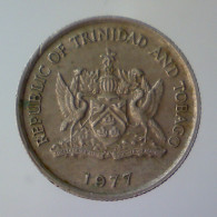 TRINIDAD E TOBAGO 10 Cents 1977 BB+  - Trinidad Y Tobago