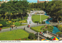 THE GARDENS FROM THE PAVILION, BOURNEMOUTH, DORSET, ENGLAND. UNUSED POSTCARD   Wt5 - Bournemouth (from 1972)