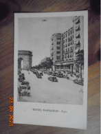 Delcampe - Hotel Napoleon. 40 Av. De Friedland, 75008 Paris. Illustration Circa 1930. Schwob Et Richard - Paris (08)