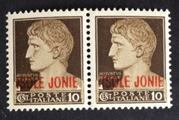 1941 - Italia - Occupazione Isole Jonie - Cent 10 - Coppia - Nuovi - Îles Ioniennes