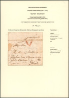 Précurseur - LAC Datée De Nieuwpoort (1712) + Manuscrit "Nieport" & Port V à La Craie (patar) > Ghendt / Messager - 1621-1713 (Países Bajos Españoles)