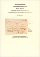 Page De Collection - Précurseur : LAC Datée De Nieuport (1747) + Obl Linéaire NIEUPORT, Port 3 Stuyvers > Gand, Directeu - 1714-1794 (Oesterreichische Niederlande)