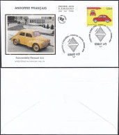 Andorre 2019- Andorre Française - FDC Imagé -Premier Jour D' Émission. Tirage Infime "Voiture".... (EB) DC-11868 - Used Stamps