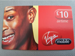 GREAT BRITAIN / 10 POUND  /PREPAID / VIRGIN MOBILE //FACE  PEOPLE ON CARD / FINE USED    **15066** - [10] Colecciones