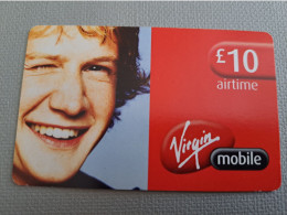 GREAT BRITAIN / 10 POUND  /PREPAID / VIRGIN MOBILE //FACE  PEOPLE ON CARD / FINE USED    **15068** - [10] Sammlungen