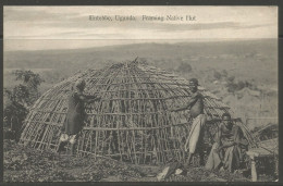 Carte P ( Entebbe, Uganda. Framing Native Hut ) - Uganda