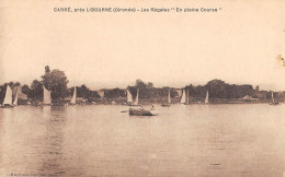 CPA 33 CARRE / PRES LIBOURNE / LES REGATES / EN PLEINE COURSE - Sonstige & Ohne Zuordnung