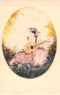 ILLUSTRATEUR - Hardy - Femme Avec Une Guitare - Carte Postale Ancienne - Hardy, Florence