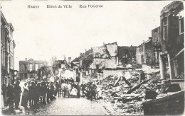 HERVE - Hôtel De Ville - Rue Potierue - Ruines Guerre 1914-1918 - N'a Pas Circulé - Herve