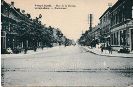 BOURG-LEOPOLD   LEOPOLDSBURG  RUE DE LA STATION  STATIESTRAAT - Leopoldsburg