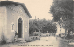 CPA 33 CABARA / PRES SAINT EMILION / MAISON BRISSON MEYTON / ENTREE DES CAVES A VIN ROUGE - Sonstige & Ohne Zuordnung