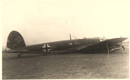 Aviation * Guerre War * Avion Allemand Abattu ? * Boche Nazi Croix Gammée * Photo Ancienne 19x12cm - 1914-1918: 1ra Guerra