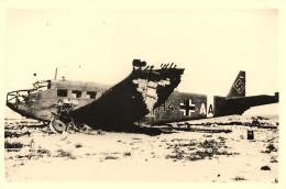 Aviation * Guerre War * Avion Allemand Abattu ? * Boche Nazi Croix Gammée * Photo Ancienne 19x12cm - 1914-1918: 1ra Guerra