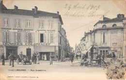 CPA 33 LIBOURNE / RUE GAMBETTA - Libourne