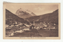 Scharnitz I. Tirol Old Postcard Posted 192? B230820 - Scharnitz