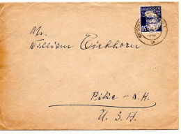 69410 - DDR - 1949 - 50Pfg Marx EF A Bf SONNEBERG -> Pike, NH (USA) - Covers & Documents