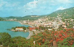 - St. THOMAS. U.S. VIRGIN ISLANDS. - View Of Charlotte Amalie, From Bluebeards Hill - Scan Verso - - Virgin Islands, US