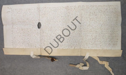 Antwerpen - Manuscript Perkament - 1647 - Huis De Gulden Aessaek  (V2650) - Manuscrits