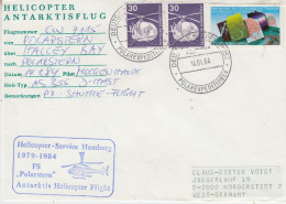 Germany Heli Flight From Polarstern über Halley Bay Nach ¨Polarstern 14.1.1984 (ET153) - Voli Polari