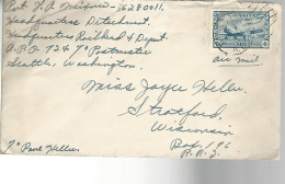 52132 ) Cover Canada Airmail Dawson Creek Postmark  - Airmail