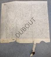 Antwerpen - Manuscript Perkament - 1647 - Huis De Gulden Aessaek  (V2651) - Manuscrits