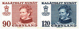 96864 MNH GROENLANDIA 1974 REINA MARGRETHE II - Nuovi