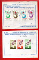 7 TIMBRES . BURUNDI . " LUTTE CONTRE LA FAIM " & " CROIX ROUGE " - Réf. N°879T - - Usados