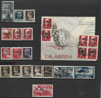 ITALY 23 ALL CONDITIONS OCCUPIED 1945 - Usados