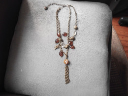 Collier Vintage Avec Breloques - Halsketten