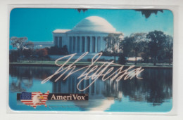 AmeriVox U.S. Monument Series 1993 , Jefferson Memorial , 5000ex. - Amerivox