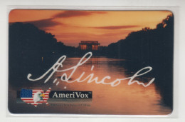 AmeriVox U.S. Monument Series 1993 , Lincoln Memorial , 5000ex. - Amerivox