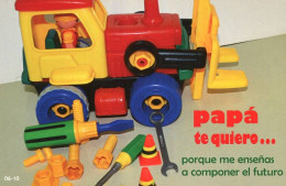 Lote PEP1519, Cuba, Entero Postal, Stationery, Feliz Dia Papa, 6-10, Father's Day, Old Car, Toy - Cartoline Maximum