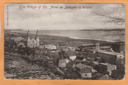 Ste. Anne De Beaupre Quebec Canada Old Postcard - Ste. Anne De Beaupré