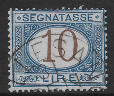 Italia Italy 1870 Regno Segnatasse L10 Sa N.S14 US - Postage Due