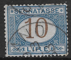 Italia Italy 1870 Regno Segnatasse L10 Sa N.S14 US - Strafport