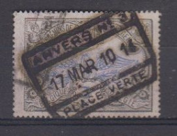 BELGIË - OBP - 1902/14 - TR 44 (ANVERS N°3 - PLACE VERTE) - Gest/Obl/Us - Used