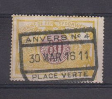 BELGIË - OBP - 1902/14 - TR 39 (ANVERS N°4 - PLACE VERTE) - Gest/Obl/Us - Used