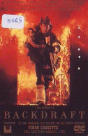 Télécarte Japon 110-011  - Film Cinema (5005) BACKDRAFT   - Japan Movie Phonecard - Cine