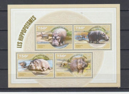 2014 Rhino Niger Klb Michel 3065-8 + Bloc 357 MNH - Rhinoceros